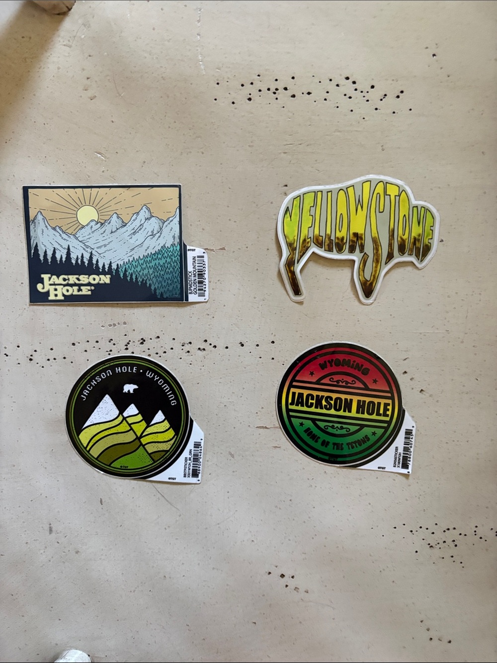 Jackson Hole Sticker Set- NWT